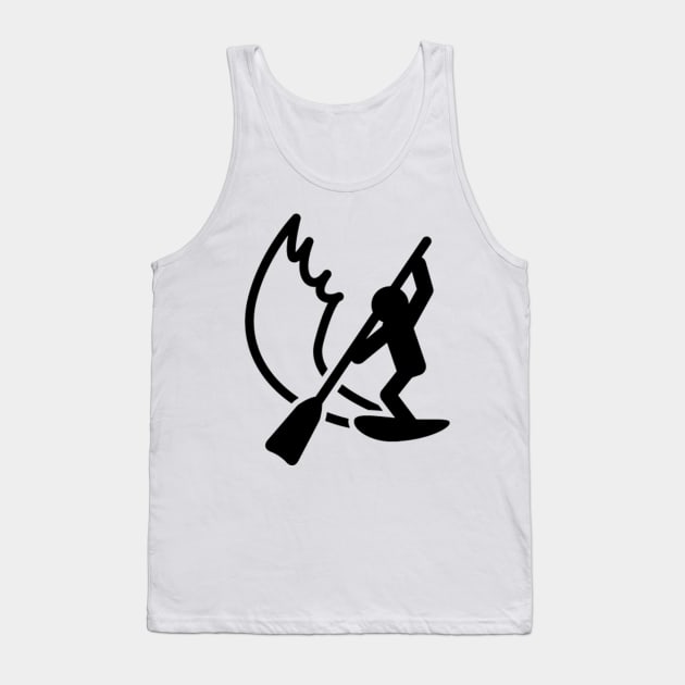 Paddle Wave Boarding Tank Top by AnotherOne